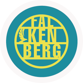 FALKENBERG | snygg knapp med falk