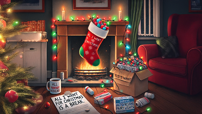 JULKORT |All i want for christmas is a break
